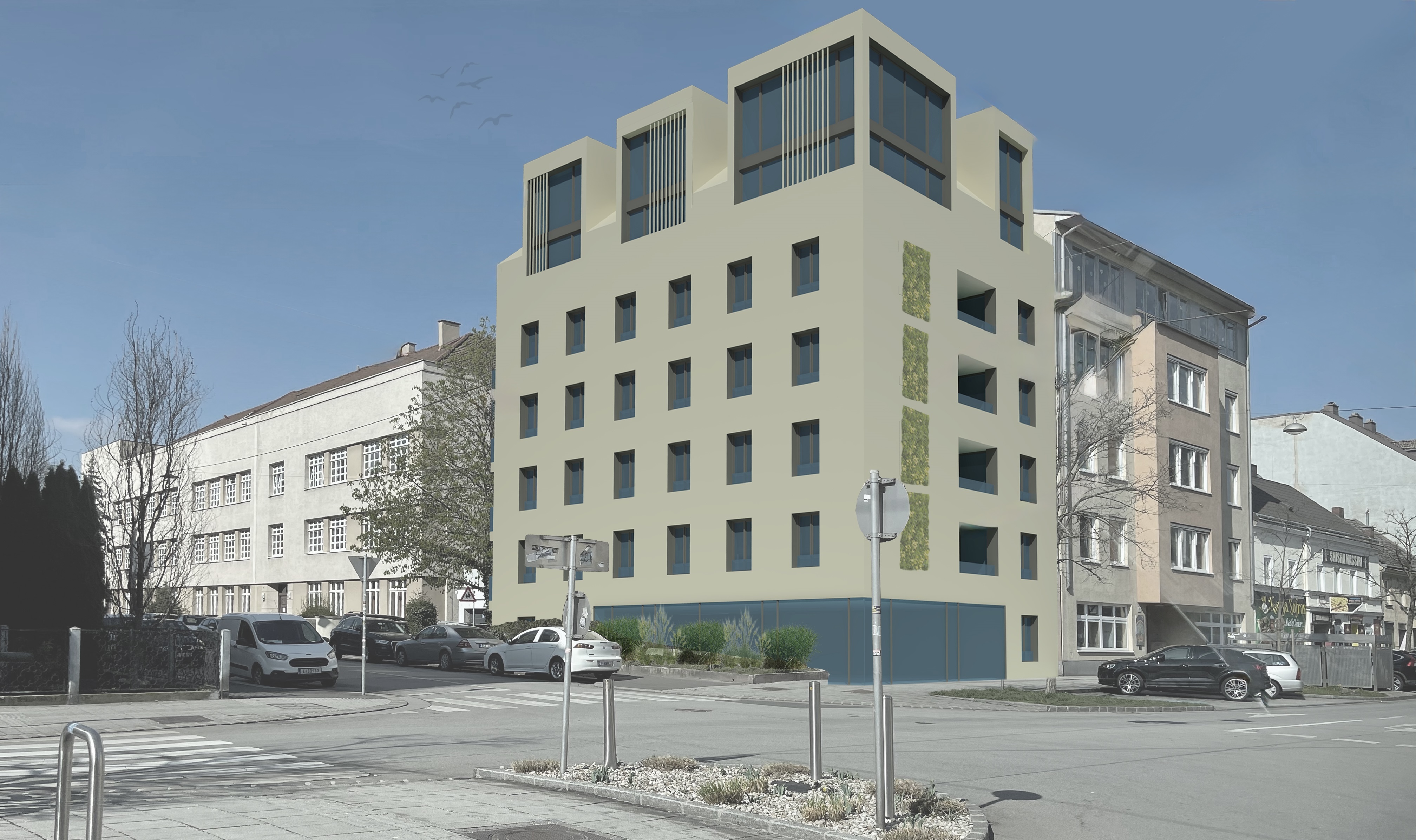 Render Straßenansicht